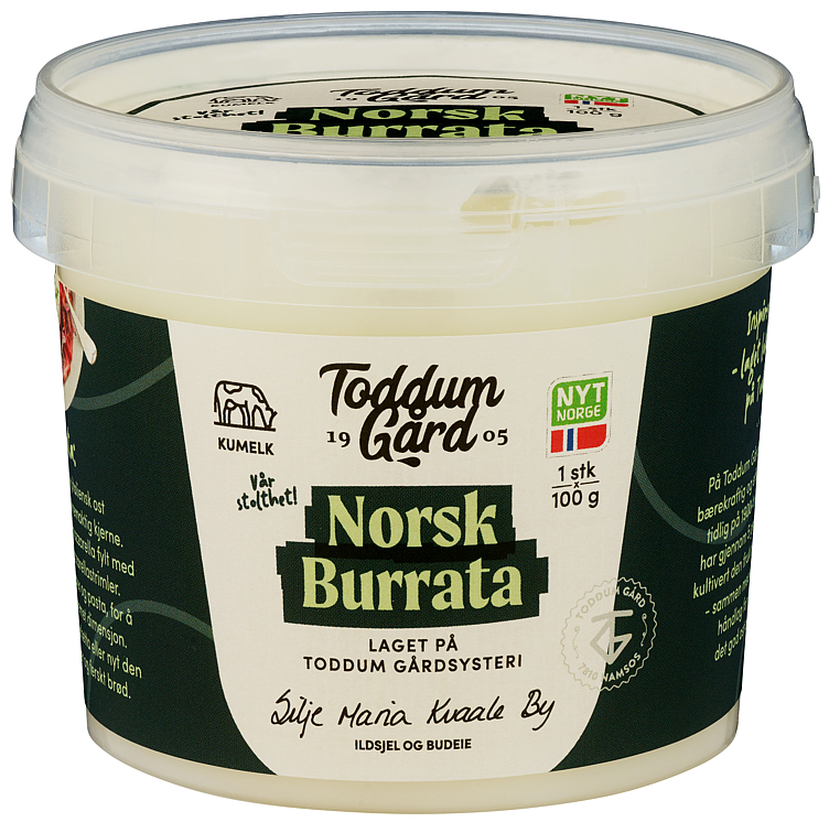 Norsk burrata  100g