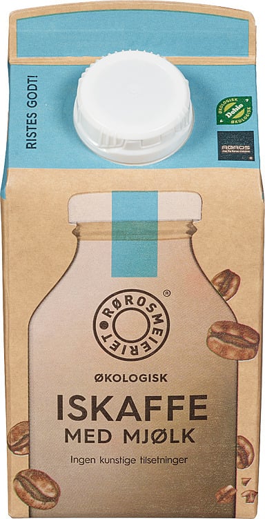 Fersk iskaffe med mjølk, økol.  0,5l