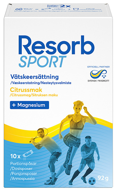 Resorb sport citrus (tab)  92g