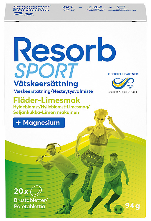 Resorb sport lime (tab)  92g