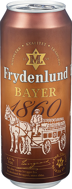 Frydenlund bayer bx 4,7%  24x50cl