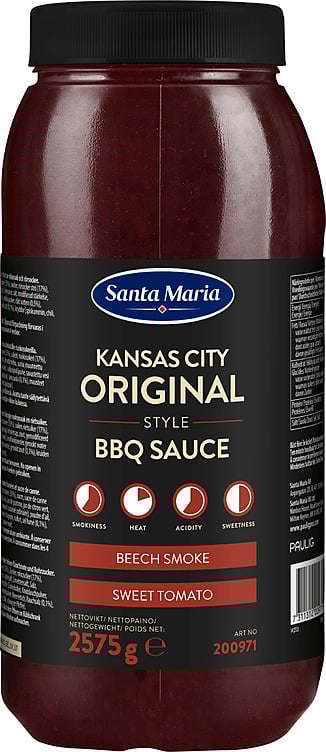 Kansas city original style bbq sauce  2575g
