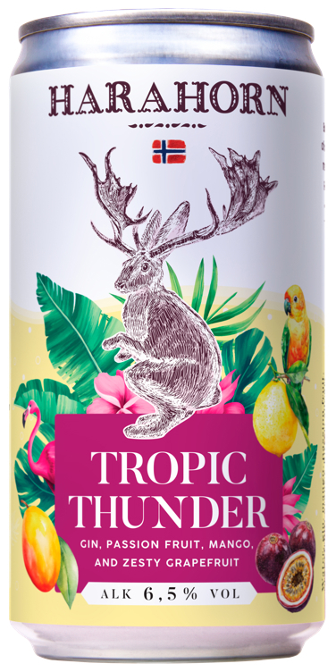 Harahorn tropical rtd  6,5%  24x25cl