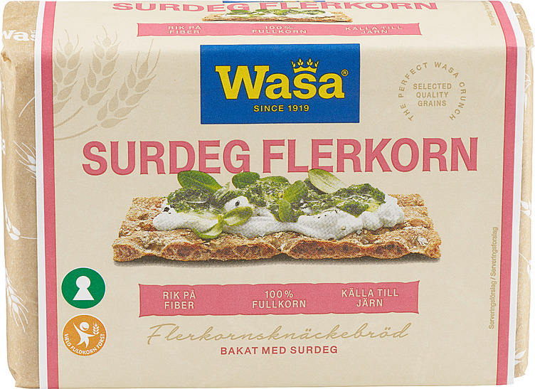 Wasa surdeig flerkorn   275g