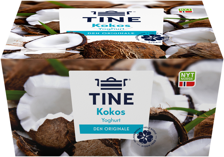 Yoghurt kokos  4x150g