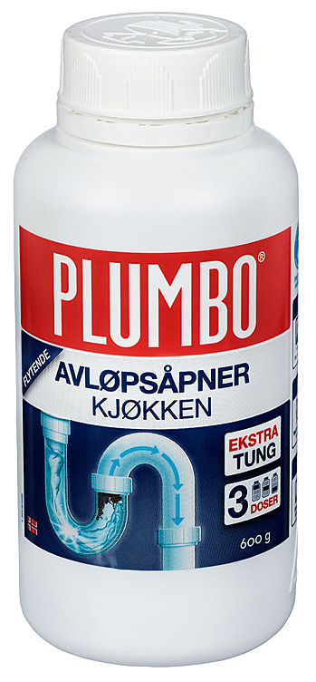 Plumbo flytende avløpsåpner kjøkken   600g