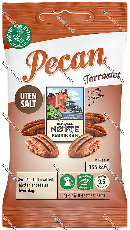 Dln pecan uten salt  50g