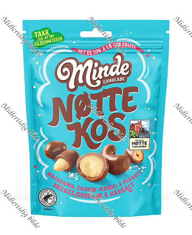 Minde nøttekos nøtteblanding  125g