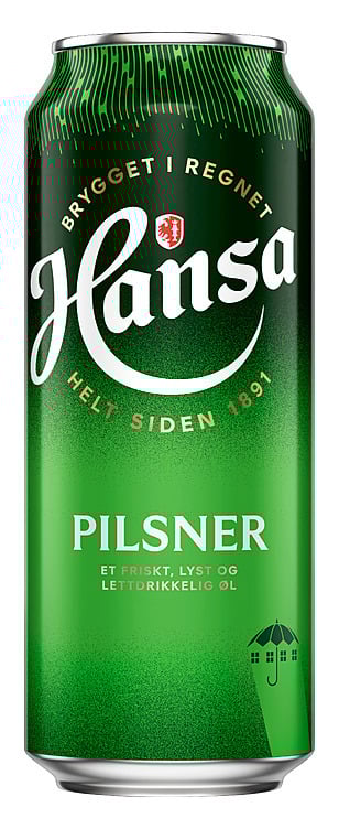 Hansa pilsner bx   4,7%   24x50cl