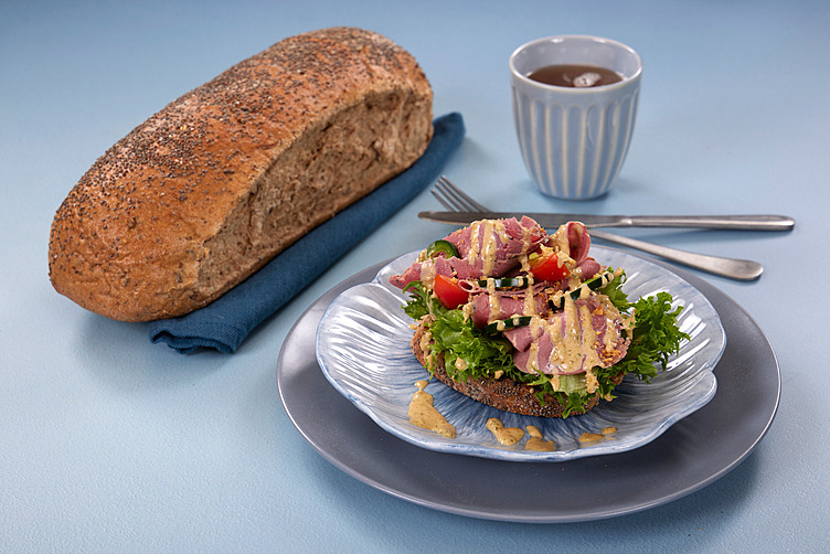 Grovt havre og chiafrøbrød tin server  9x750g