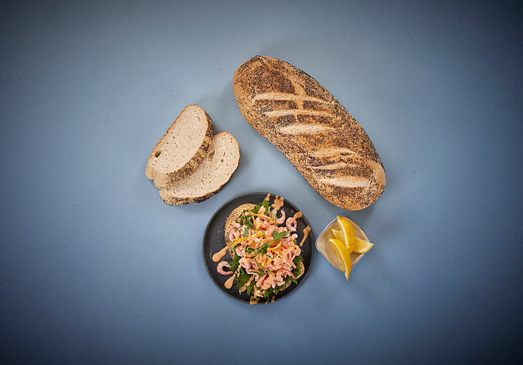 Steinovnsbakt gourmetloff valmuefrø  9x750g