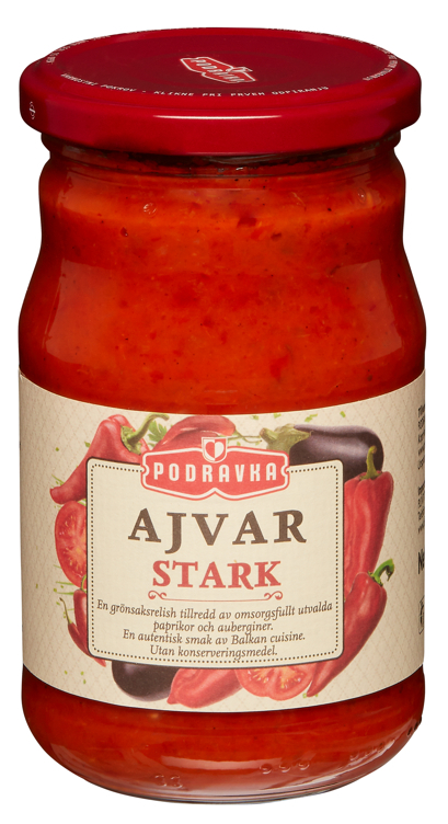 Podravka ajvar sterk   350g