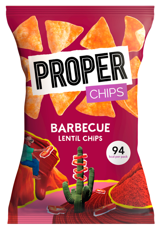 Chips barbecue lentil  20g
