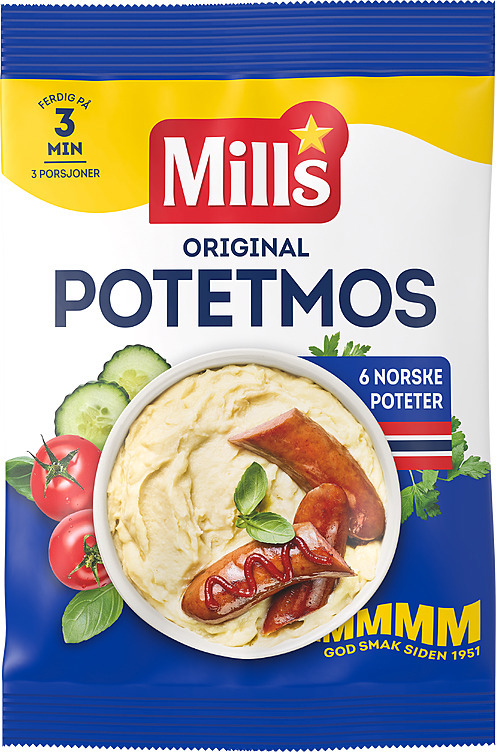 Potetmos vanlig   90g