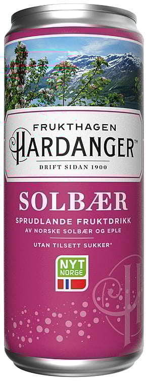 Brus solbær  24x330ml
