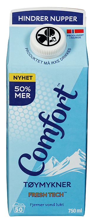 Comfort tøymykner fresh tech  750ml