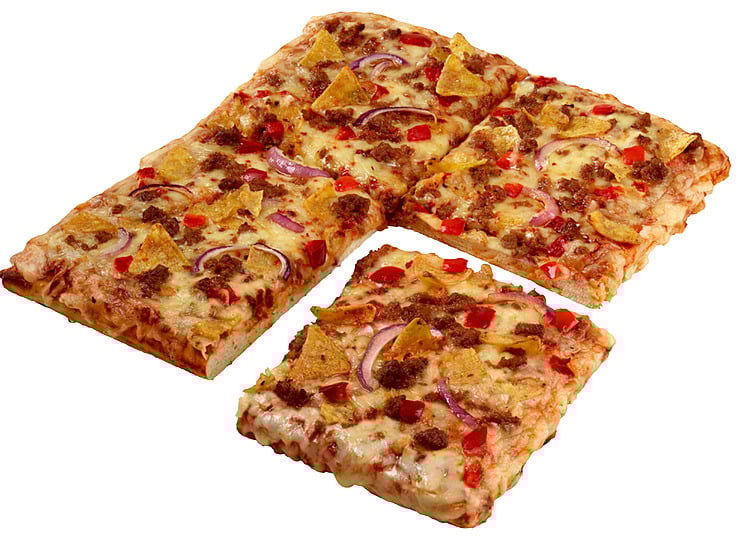 Stabburet firkantpizza taco 700g