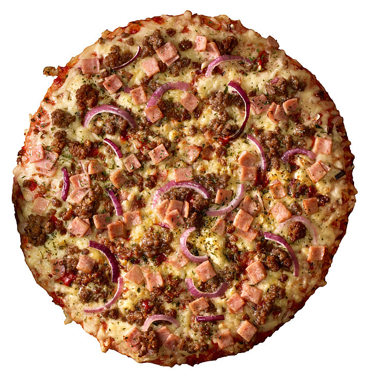 Pizza skinke & løk  632g