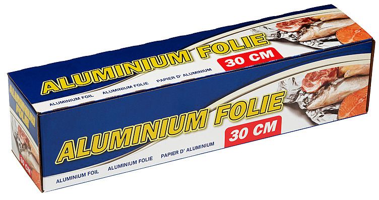 Aluminiumsfolie 30cm, 14my cutbox  6stk