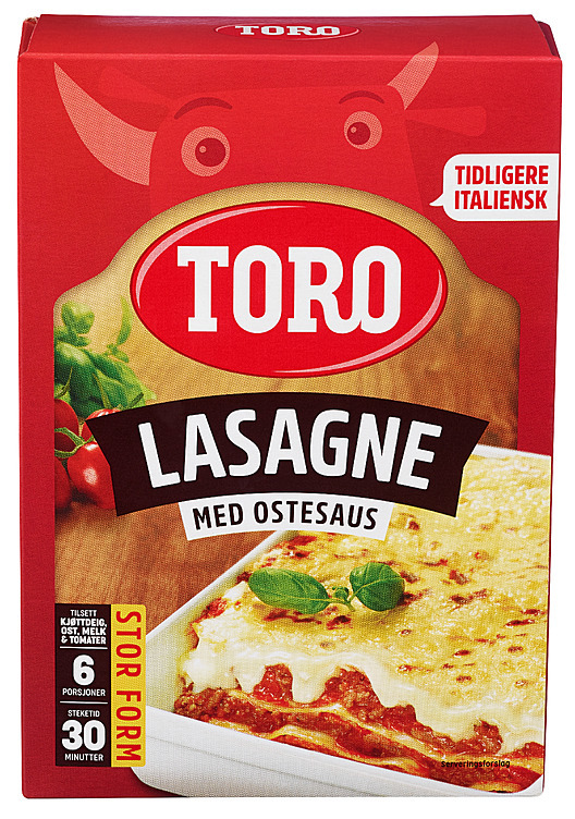 Lasagne italiensk 2 sauser   333g