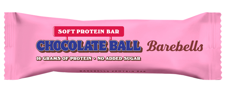 Barebells chocolate ball proteinbar  55g