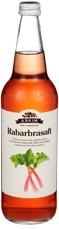 Rabarbrasaft 0.7 l afb