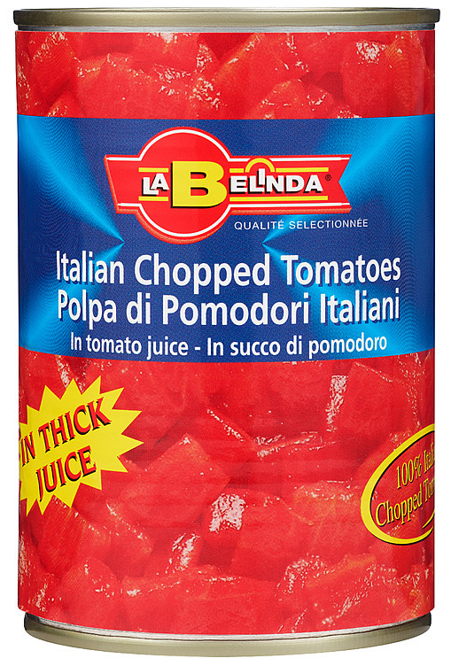 Tomater hakkede  400g