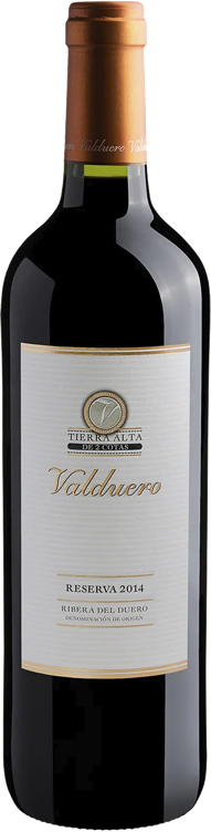 Valduero tierra alta de 2 cotas reserva   14%   75cl