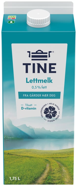 Ekstra lettmelk      1,75l