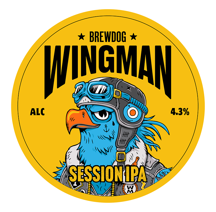 Brewdog wingman session ipa keykeg   4,3%   20l
