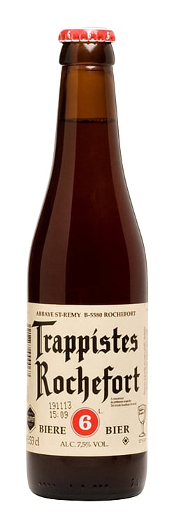 Rochefort 6 trappist   7,5%   24x33cl