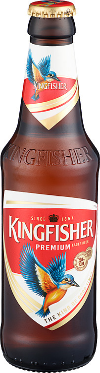 Kingfisher beer fl   4,5%   24x33cl