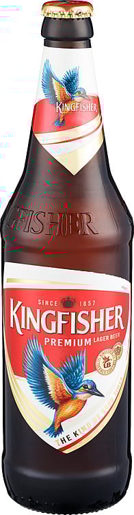 Kingfisher beer fl   4,5%   12x65cl