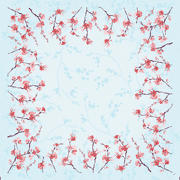 Snippduk biodunicel cherry bree b 84x84cm   20stk