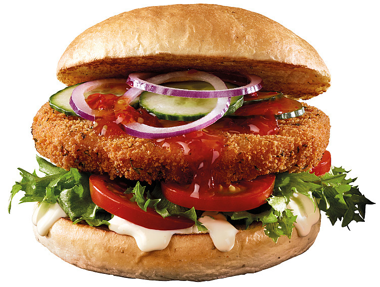 Hamburger kylling panert  52x120g