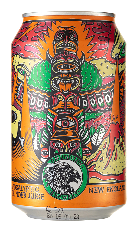 Amunds apocalypt thunder juice n.eng ipa  6.5%  24x33cl