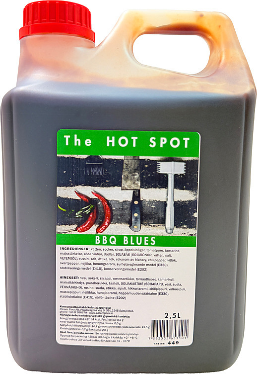 Barbequesaus blues sauce2,5l