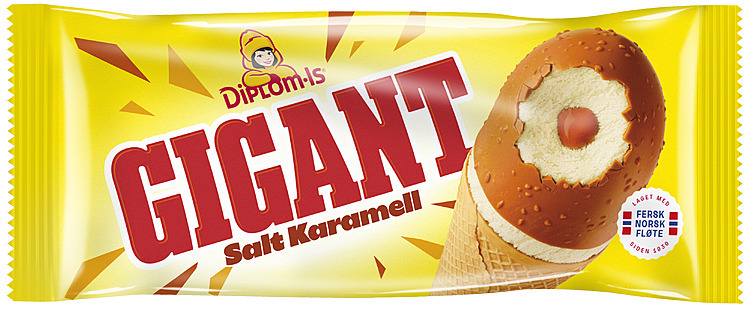 Gigant salt karamell  240ml