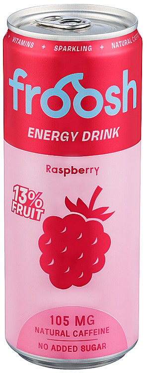 Energidrikk bringebær  24x33cl