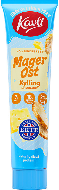 Kavli magerost kylling tube 175g