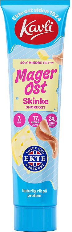 Kavli mager skinkeost t.175g