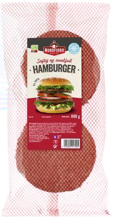 Hamburger classic  800g