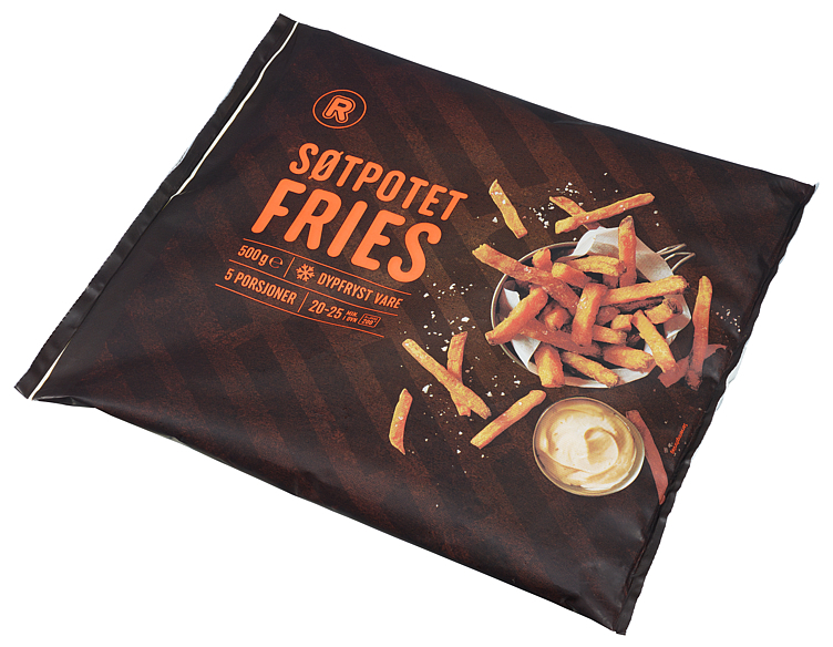 Søtpotet fries  500g