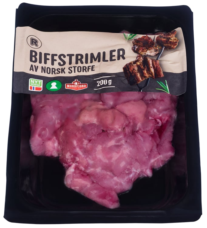 Biffstrimler  200g