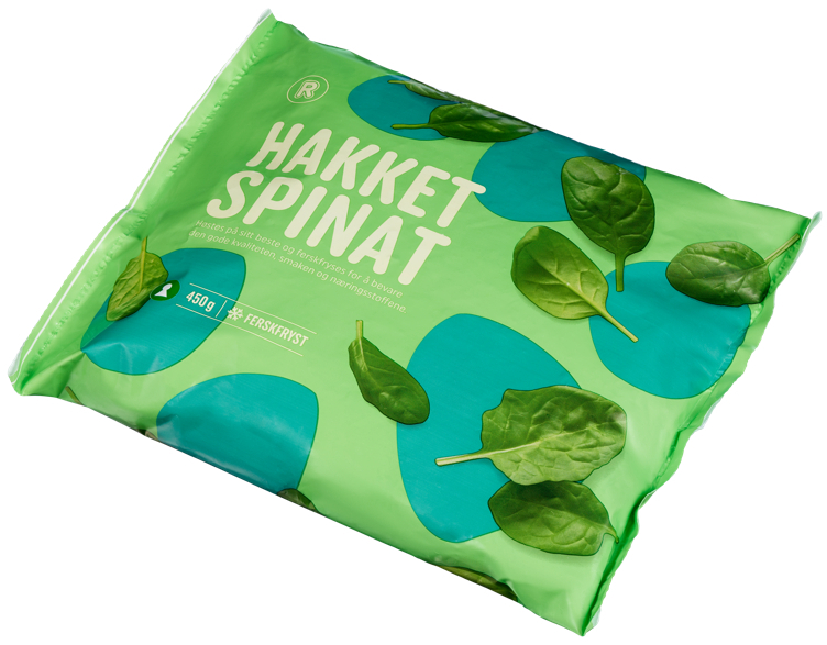 Spinat hakket  450g