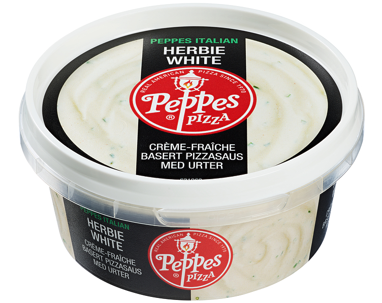 Peppes italian hvit pizzasaus   140g