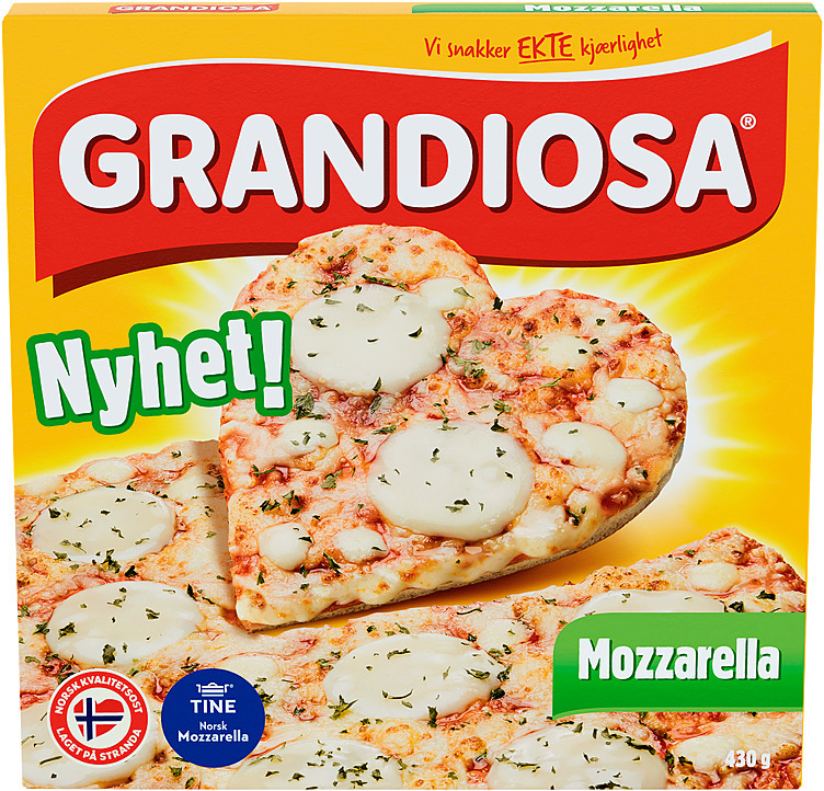 Grandiosa mozzarella  430g