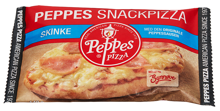 Peppes snackpizza skinke  140g