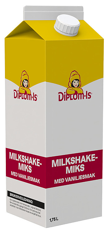 Milkshakemiks aseptisk  1,75l