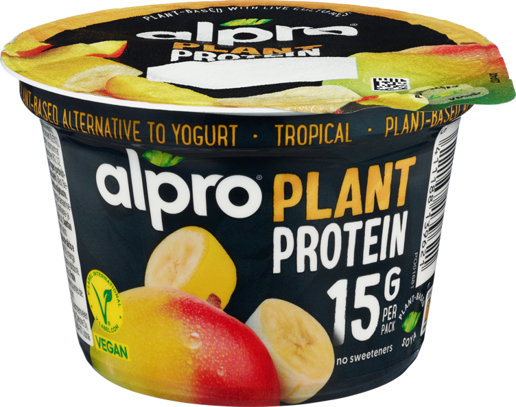 Alpro high protein yellow fruits   200g